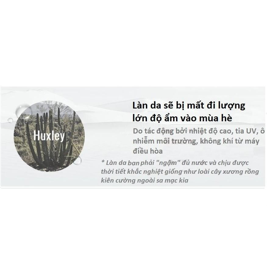 Bộ 3 Sản Phẩm Phục Hồi, Chống Lão Hóa Da Huxley (Toner Extract It 120ml + SR Grab Water 30ml + Kem Fresh And More 50ml)