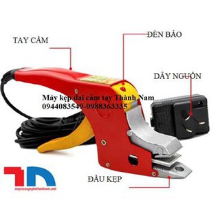 Bộ kẹp dây đai thùng-máy đai nhiệt KG15C-máy đóng đai thùng cắt tôn
