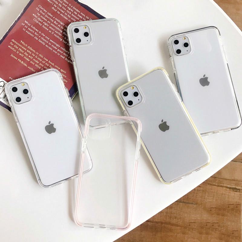 Ốp điện thoại TPU trong suốt chống sốc cao cấp cho IPhone12 11 Pro Max XR Xs Max 6s 8 7 Plus | BigBuy360 - bigbuy360.vn
