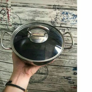 Nồi Kho Thịt Cá 18cm 3 Đáy từ Chống Dính Fivestar