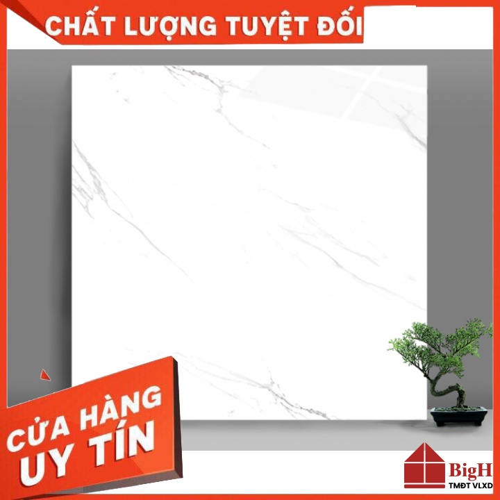 Gạch lát nền Catalan 60x60 6118 Gạch vân mây , men siêu bóng - Vật liệu xây dựng BigH