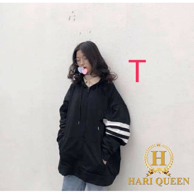 FREE SHIP ĐƠN TỪ 50K Áo khoác nỉ 3 vạch tay