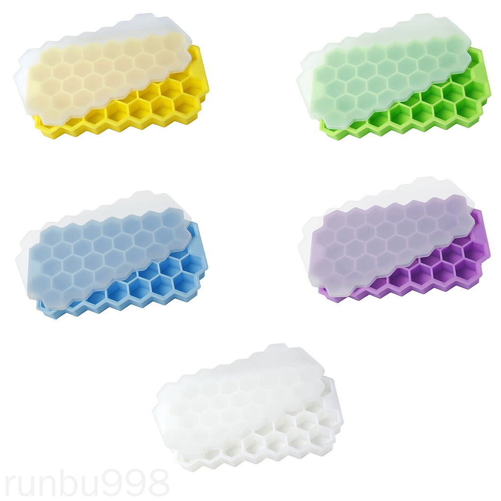 Khuôn Silicone Làm Đá 37 Ô Chống Dính Runbu998