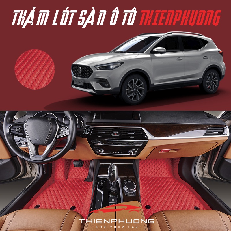 Thảm lót sàn ô tô 6D Mg Zs, thảm sàn da Nappa chống mốc, không mùi, dễ dàng vệ sinh