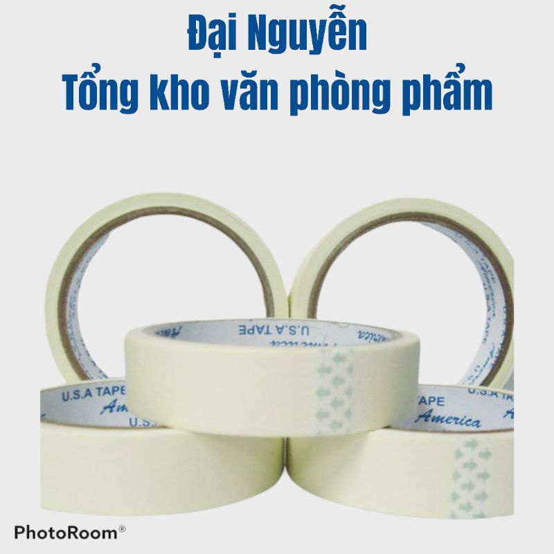 Băng dính giấy 2cm - 2,4cm - 5cm - 6cm
