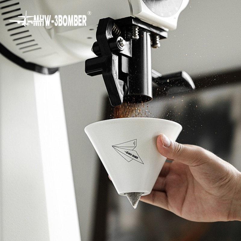 [Chính Hãng] MHW-3Bomber | Phễu V60 01 Sứ Trắng