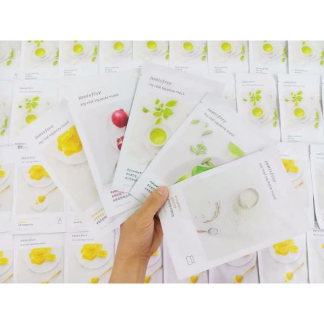 Mặt nạ giấy Innisfree my real sqeeze