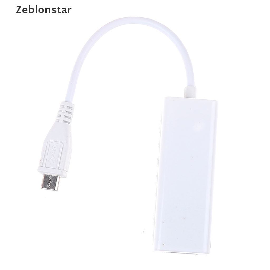 Đầu Chuyển Đổi 5-Pin micro usb 2.0 Sang RJ45 LAN ethernet 100mbps Cho Máy Tính Bảng
