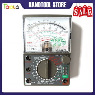 Đồng hồ đo điện VOM DE-960TR Tặng kèm pin 9v và 1.5v