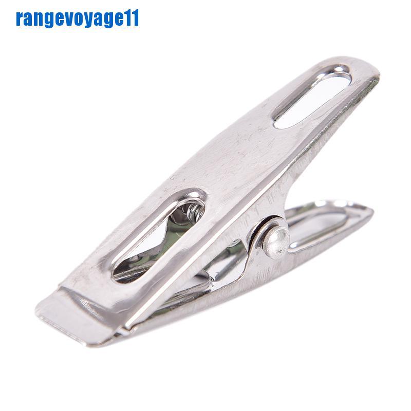 Bộ 20 Móc Treo Quần Áo Bằng Thép Không Gỉ Chất Lượng Cao