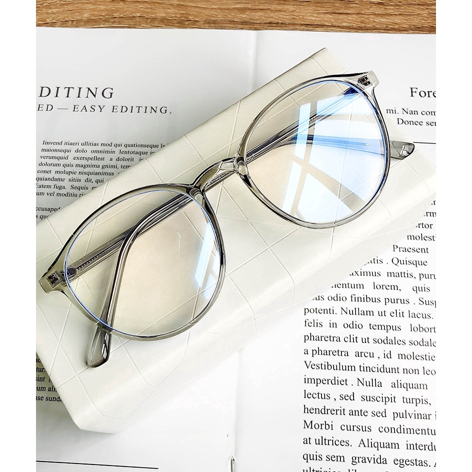 Kính Tròn Tr90 Chống Phân Hủy Thời Trang Tr90