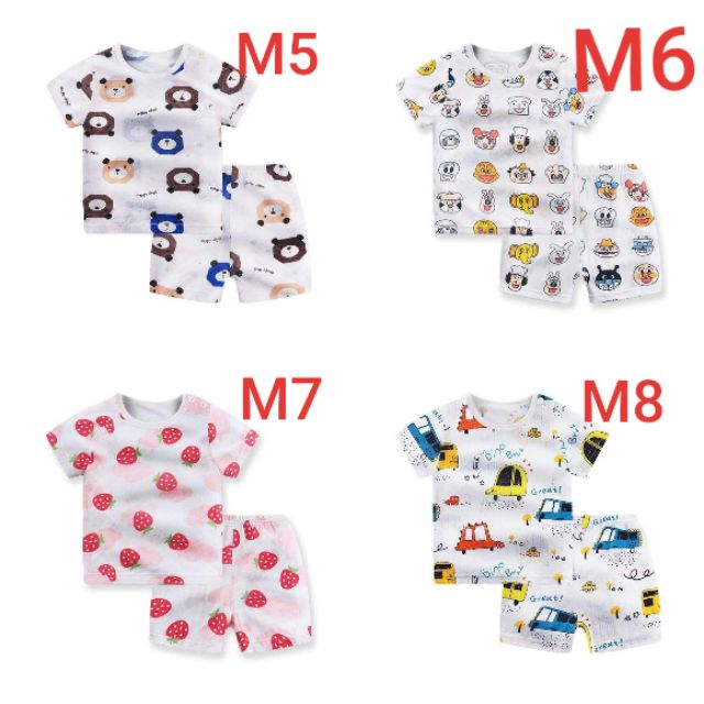 BỘ COTTON LƯỚI XUẤT NHẬT CAO CẤP CHO BÉ