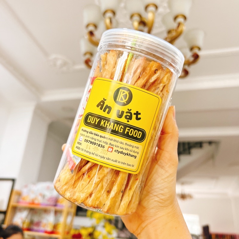 Khô Cá Thiều Que Tẩm Vị Đóng Lon 300gr