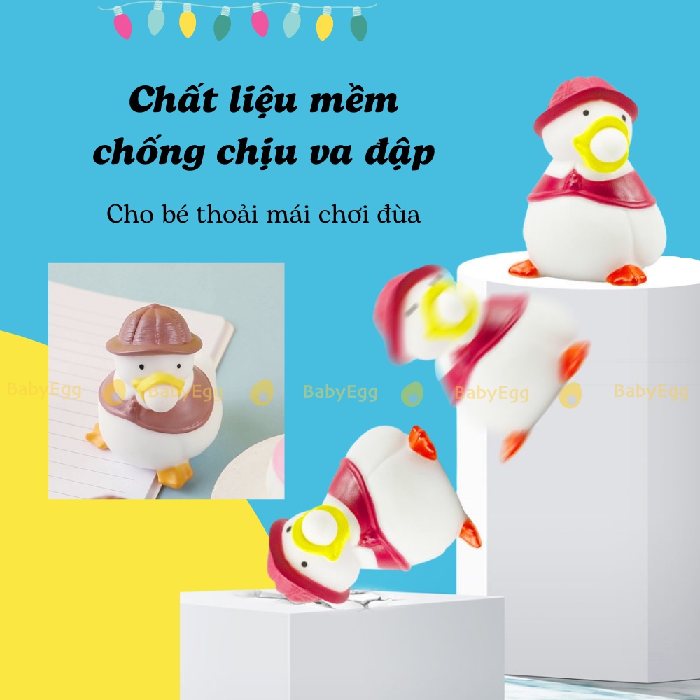 Vịt thổi bong bóng đồ chơi giải trí giảm căng thẳng, Đồ Chơi Xả Stress vui nhộn