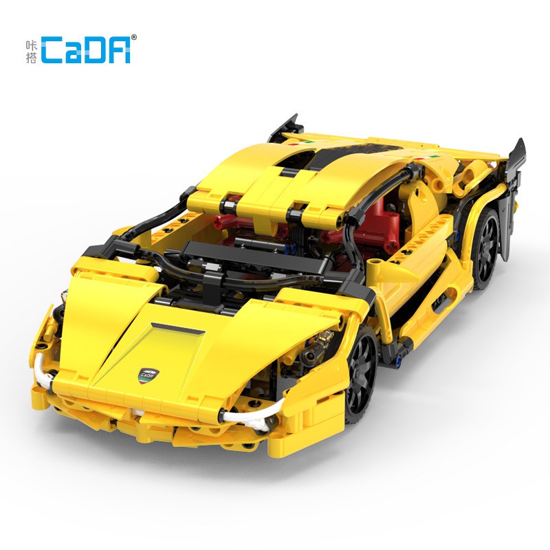 Đồ Chơi Lắp Ráp Kiểu LEGO Siêu Xe Điều Khiển Từ Xa LAMBORGHINI CaDA Model C51055 Với 456 Mảnh Ghép - 2 Chế Độ Điều Khiển