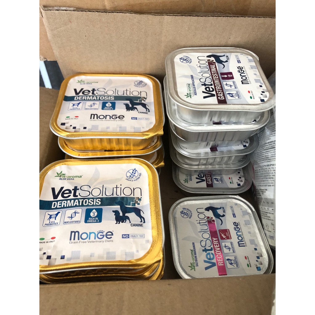 150g Pate Monge VetSolution Gastrointestinal hỗ trợ tiêu hóa cho chó
