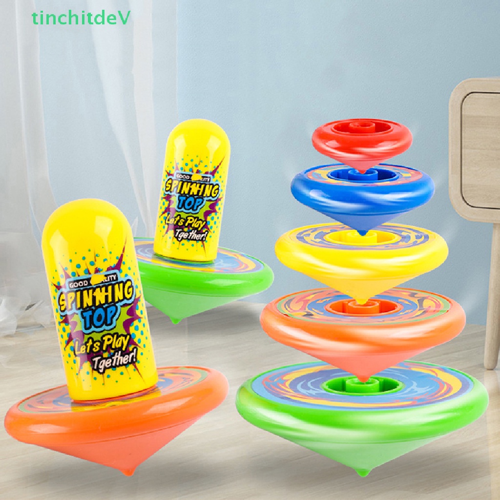 [TinchitdeV] Con Quay Spinner Đầy Màu Sắc Đồ Chơi Giáo Dục Cho Bé [Mới]