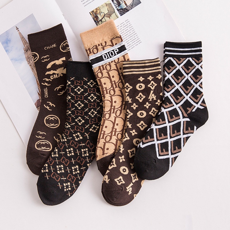 1 Đôi Tất Chân Cotton Cổ Thấp Mới Cho Nữ