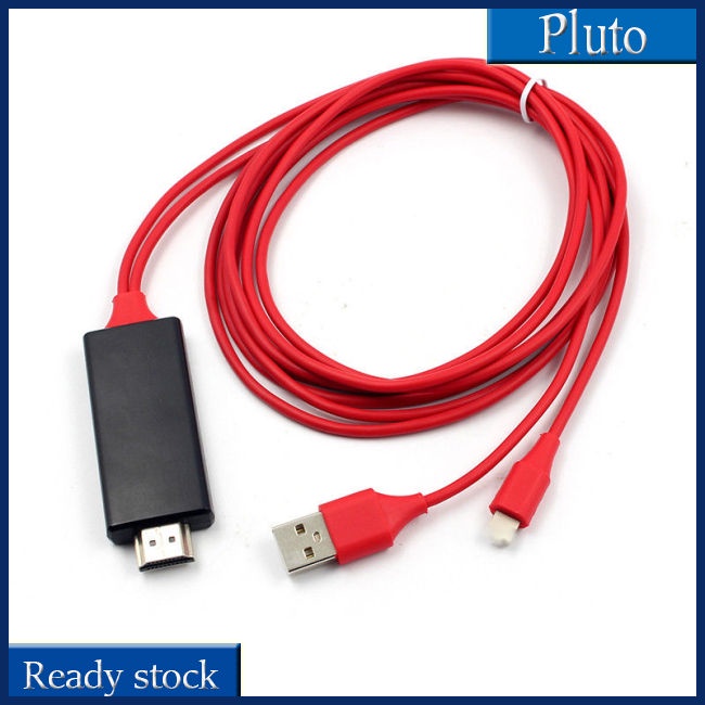 Mới Cáp Chuyển Đổi 1080P 6ft 8 Pin Apple Sang HDMI TV AV TV AV Cho iPhone 6 6S 7 8 Plus X