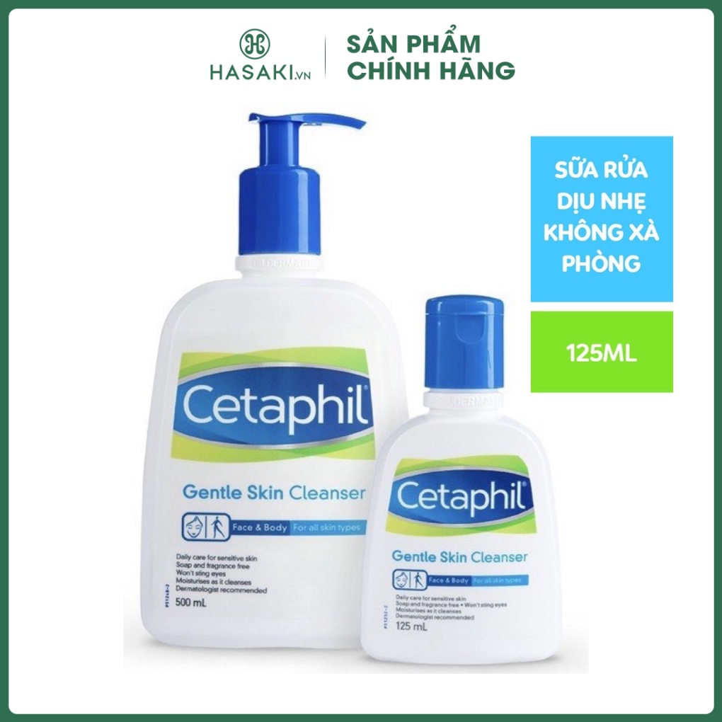 [Bạn mới nhập COSHBM -50% đơn 0Đ] Sữa Rửa Mặt Dịu Nhẹ Cetaphil Gentle Skin Cleanser Hasaki Sản phẩm chính hãng