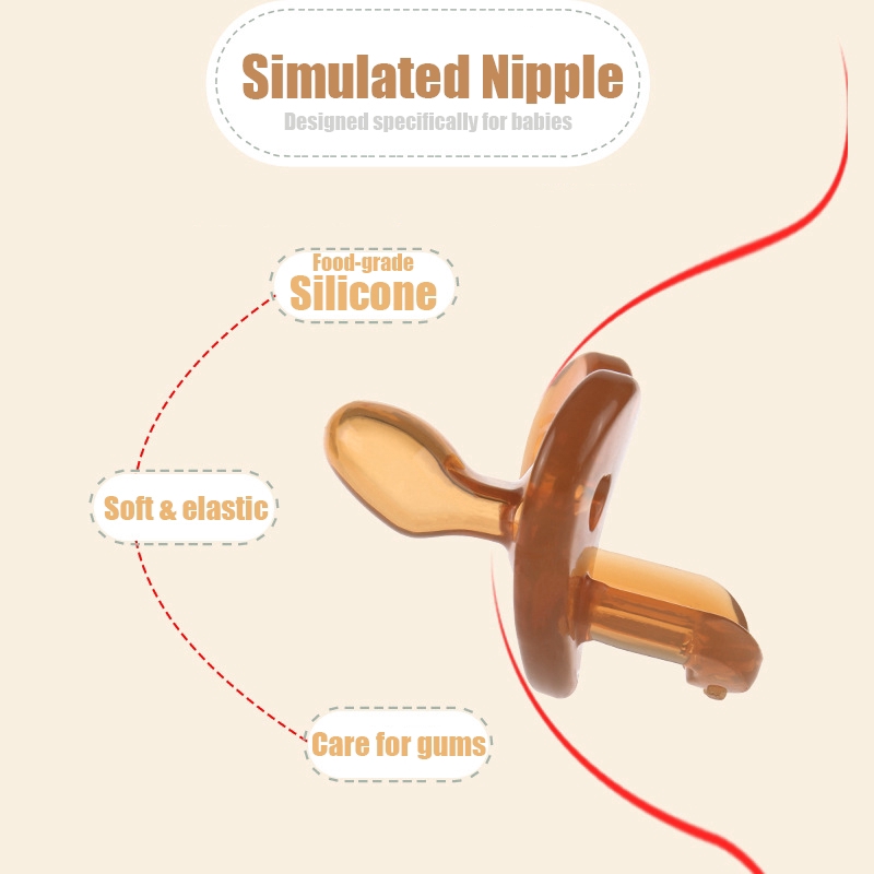 Ti Giả Bằng Silicon An Toàn Cho Bé