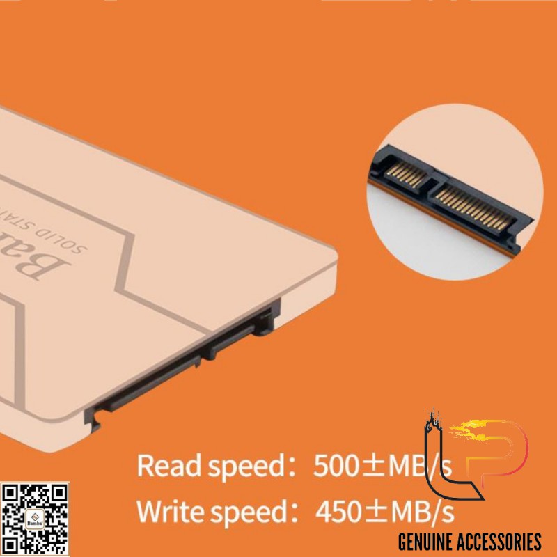 Ổ cứng SSD 480GB BAMBA chuẩn 2.5 INCH