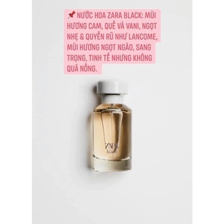 Nước hoa Zara Rose Black