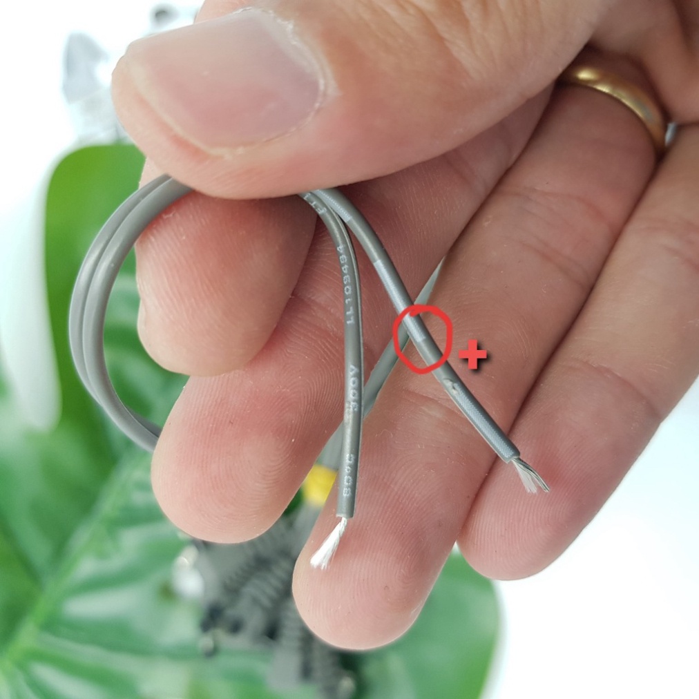 Dây Nguồn DC4.8x1.7MM Chân Cong Dài 20CM🍀 Giắc 4.8