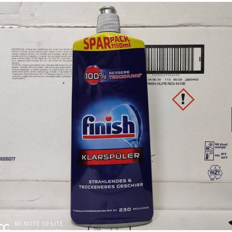 Dầu bóng Finish chai 1150ml (Nk Đức )