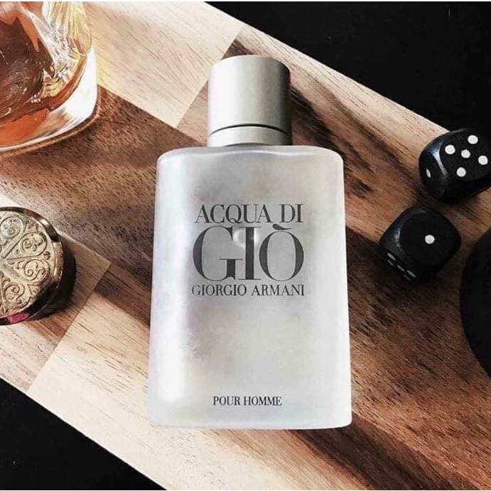 Nước Hoa Nam Cao Cấp Acqua Di Giò (Trắng) EDT 100ml Mùi Hương Quyến Rũ | BigBuy360 - bigbuy360.vn