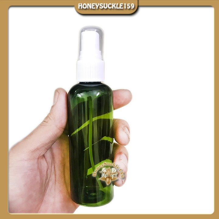 Chai Nhựa Pet Xịt Phun Sương Chiết Nước Rửa Tay Khô Bỏ Túi Tiện Lợi 100ml