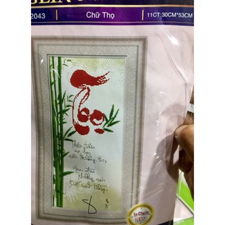 tranh thêu chữ thập