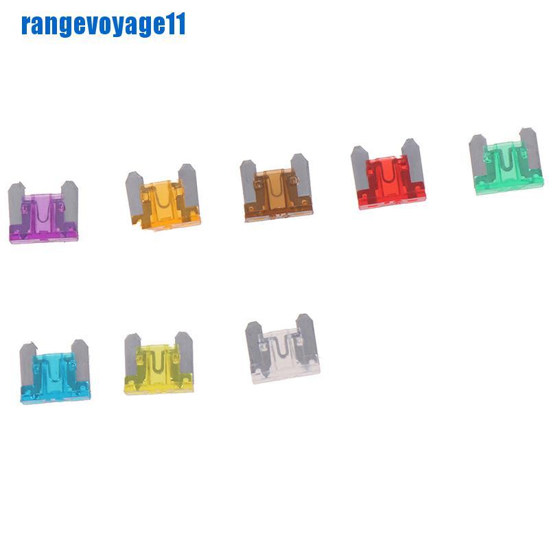 Set 100 Cầu Chì Mini 3a5a7.5a10a15a 20a25a30a Chuyên Dụng