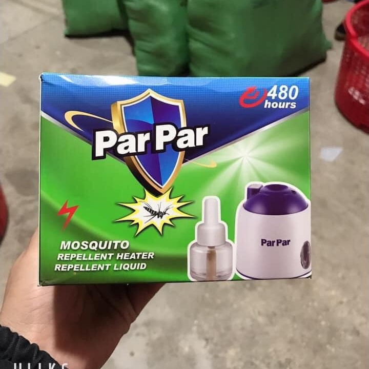 Máy Xông Tinh Dầu Đuổi Muỗi Par Par Tặng Kèm Tinh Dầu