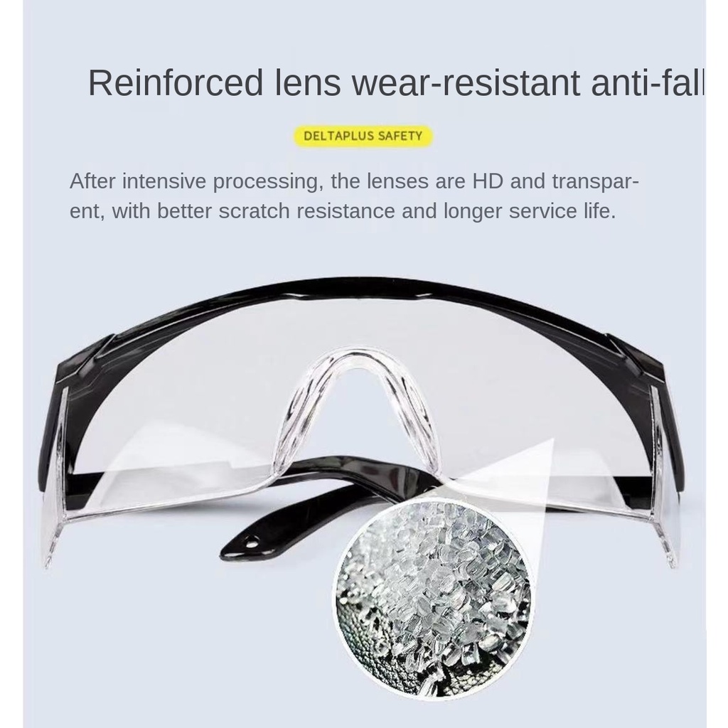 (Hàng Mới Về) 1 Kính Bảo Hộ Chống Sương Mù Thời Trang Có Thể Điều Chỉnh Bảo Vệ Mắt