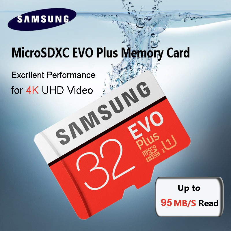 Thẻ nhớ Samsung Evo Plus 32G 95M/s - Chính hãng bảo hành 10 năm | BigBuy360 - bigbuy360.vn