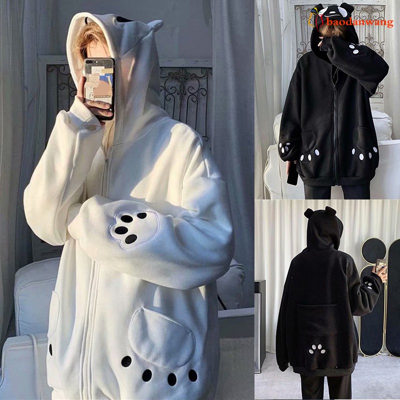 Áo Khoác Hoodie In Hình Gấu Trúc Cho Nam Và Nữ