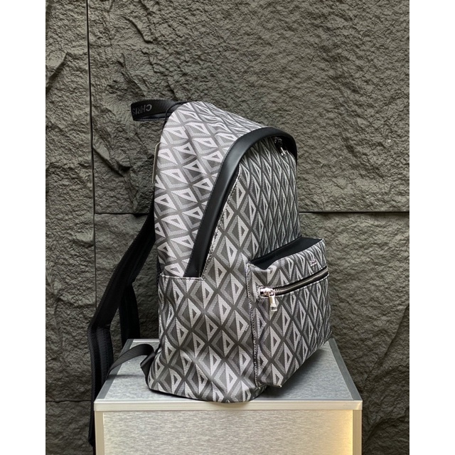 Balo Dio.rr. da thật vân chéo💥HÀNG 1:1💥Ba lô Dio.rr đi học-Thời trang da thật hàng xuất khẩu New