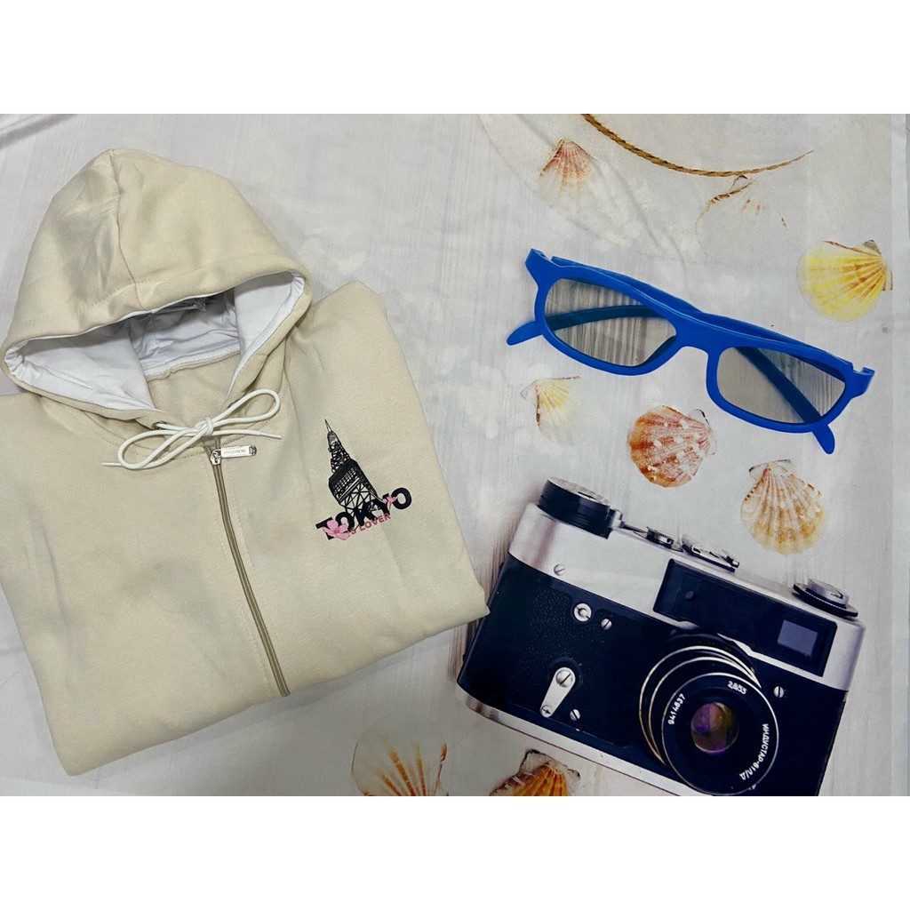 Áo chống nắng cao cấp- Áo khoác nỉ Hoodie TOKYO Unisex cho nam và nữ Ulzzang Guvia GAKN36 | BigBuy360 - bigbuy360.vn