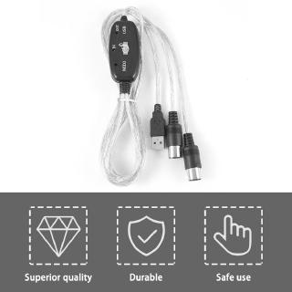 Cáp Chuyển Đổi Từ Midi Sang Usb Cho Máy Tính