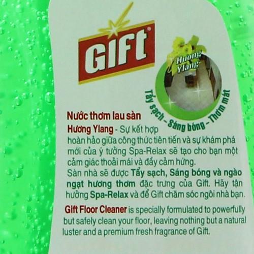 Nước lau sàn Gift hương Ylang (chai 1 lít)