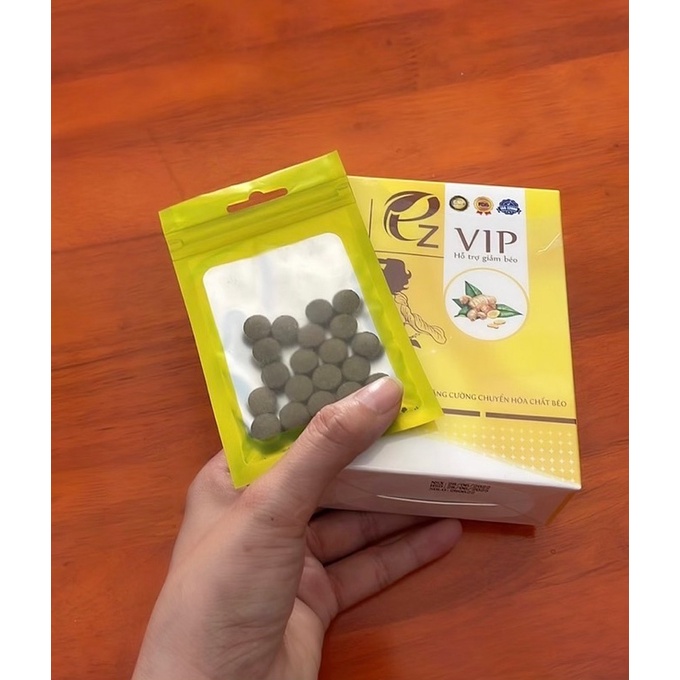 GIẢM CÂN EZ VIP. mua 1 hộp EZ tặng 20 viên Detox