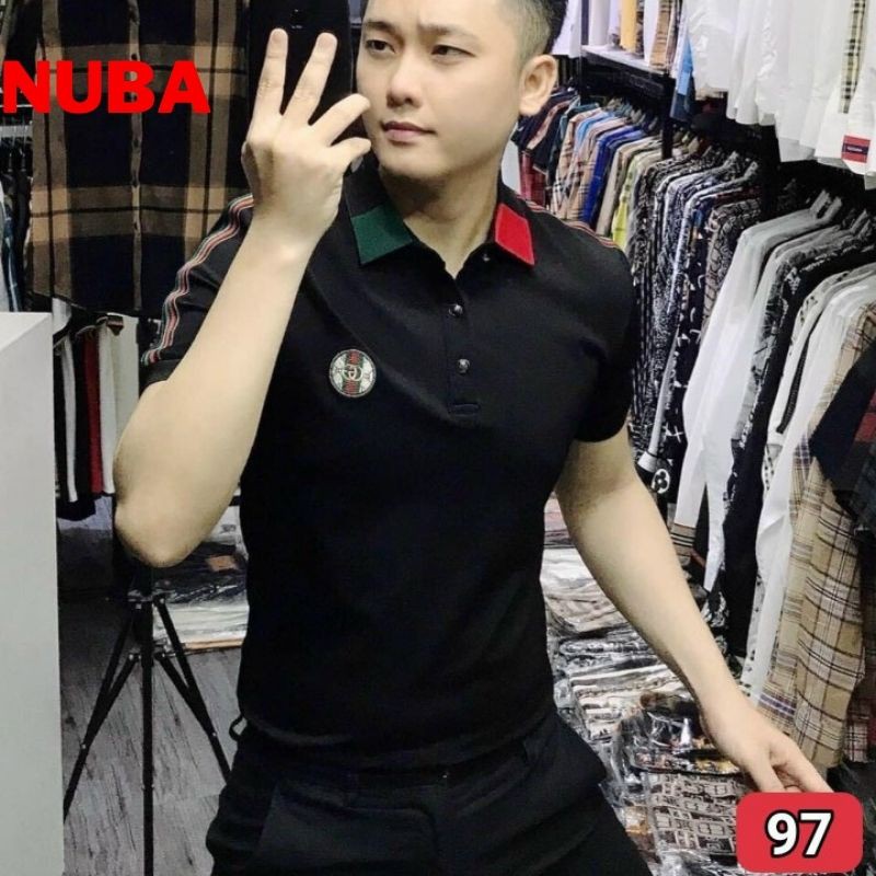 Áo thun nam nữ cổ bẻ cao cấp, ao phông chất vải polo, thấm hút mồ hôi 97 TAKA