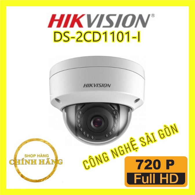 Camera IP Dome hồng ngoại 1.0 Megapixel HIKVISION DS-2CD1101-I