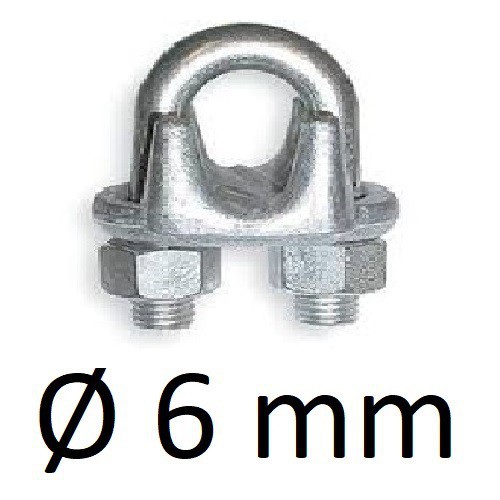 Cóc khóa dây cáp Ø [ 6mm ]