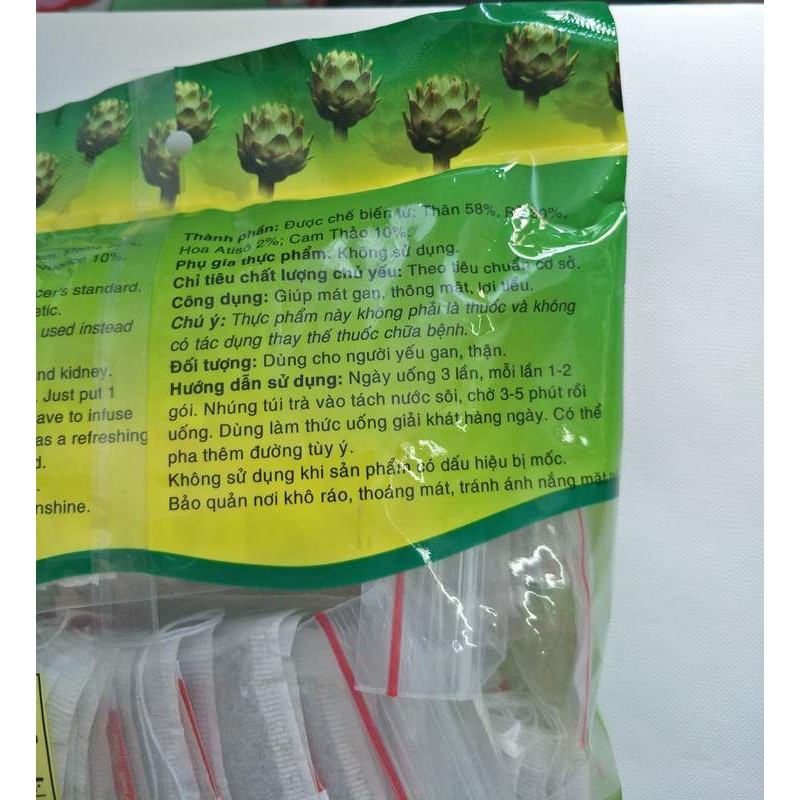 Trà Atiso túi lọc Vĩnh Tiến 200gr( 100gói) | BigBuy360 - bigbuy360.vn