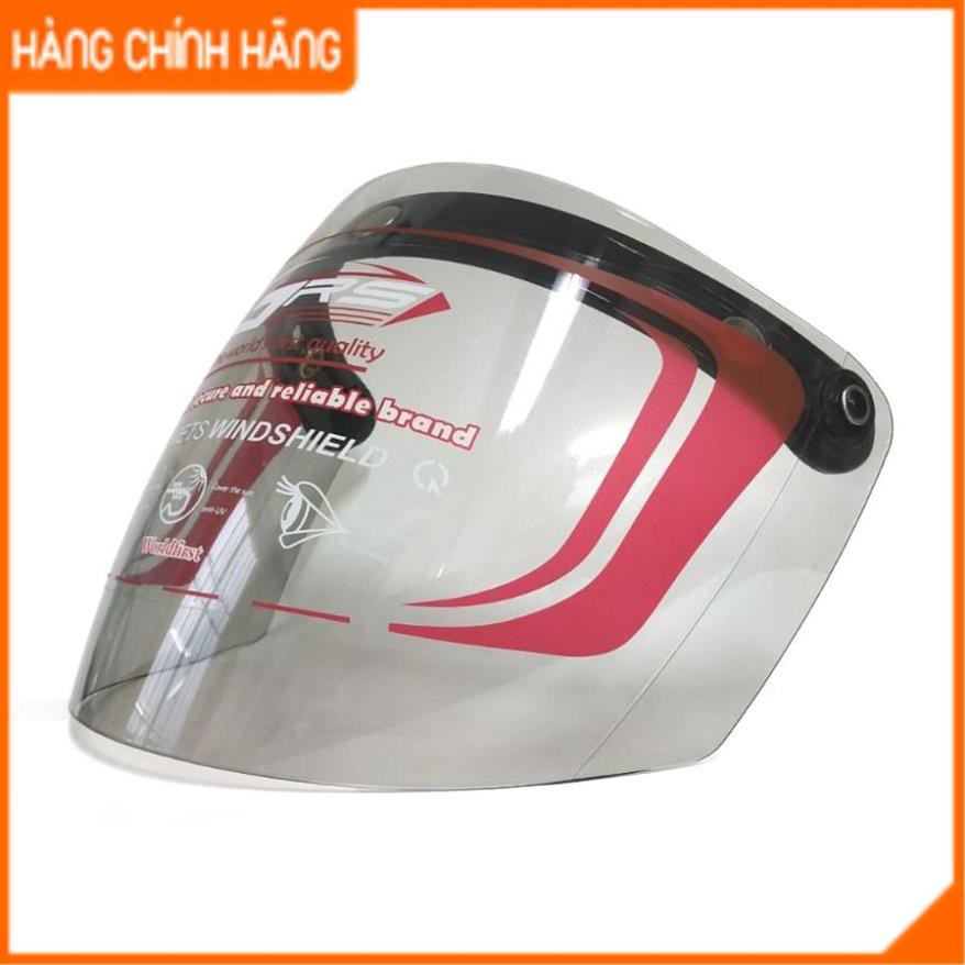 Kính rời gắn mũ bảo hiểm GRS NE-4 màu trắng và màu trà