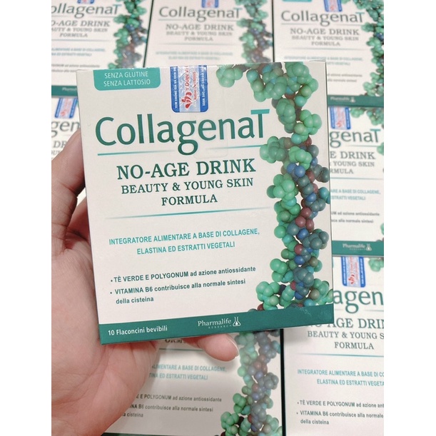 CollagenaT Ý (10ống x 25mL) làm sáng da chăm sóc da khỏe đẹp