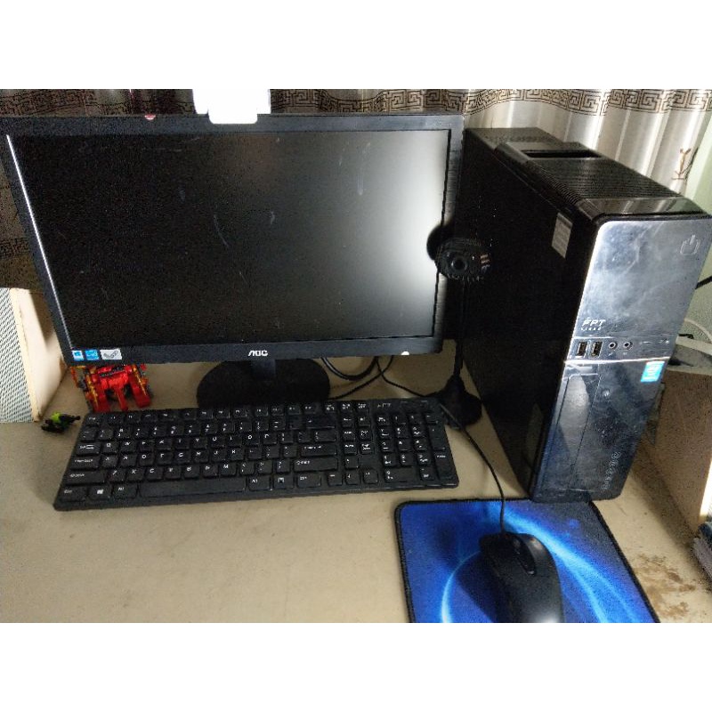 Case PC main H310, cpu i3 8100, ram 8gb, 128gb, 500Gb