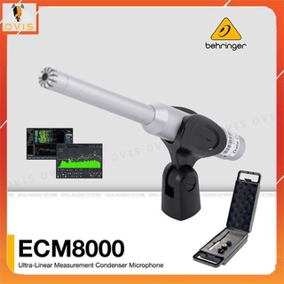 Behringer ecm8000 - micro rta đo âm thanh, kiểm tra đáp tuyến